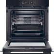 Forno Elétrico Haier H6 ID46G5YTB Série 4 | Pirolítico + Hidrolítico | 78 L | 59.5 cm | A++ | Preto Fashion