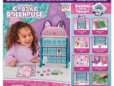 Jogos Reunidos 8 em 1 Gabby s Dollhouse - Concentra Discount