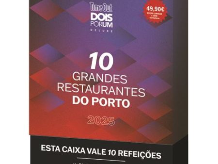 Time Out - 2 Por 1 - 10 Grandes Restaurantes do Porto 2025 Sale