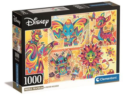 Puzzle Disney Classics - 1000 Peças - Clementoni Online Hot Sale