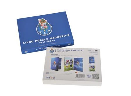 Livro Puzzle Magnético 2x50 Peças: Futebol Clube do Porto - Kit Constrói Online Hot Sale