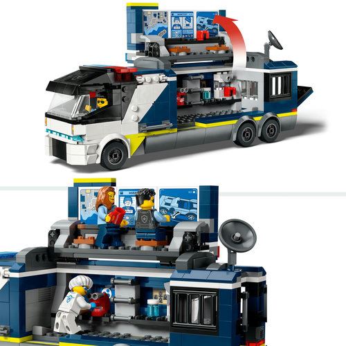 LEGO City 60418 - Camião de Laboratório Criminal da Polícia on Sale