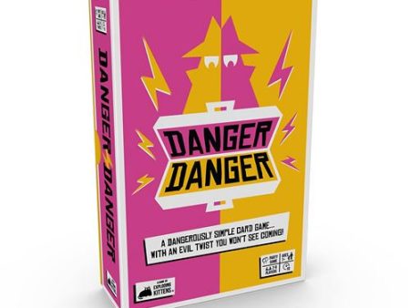 Jogo de Tabuleiro Danger Danger By Exploding Kittens - Divercentro Fashion