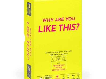 Jogo de Tabuleiro Why Are You Like This? By Exploding Kitten - Divercentro Discount