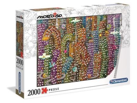 Puzzle Mordillo: The Jungle - 2000 Peças - Clementoni For Sale