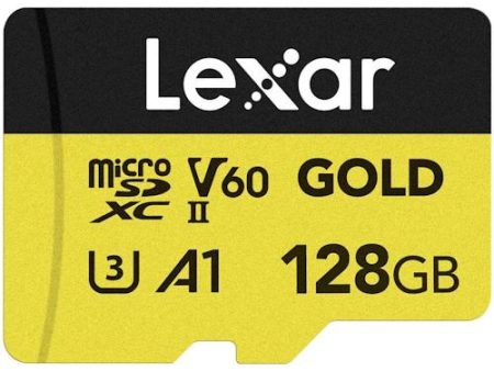 Cartão de Memória MicroSDXC Lexar Gold - 128GB on Sale