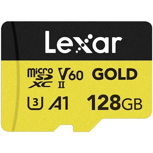 Cartão de Memória MicroSDXC Lexar Gold - 128GB on Sale