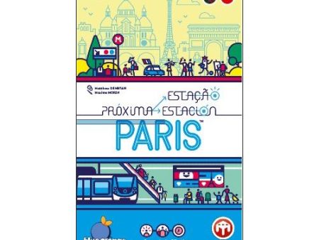 Jogo de Tabuleiro Próxima Estação: Paris - Blue Orange | Mebo Games For Sale