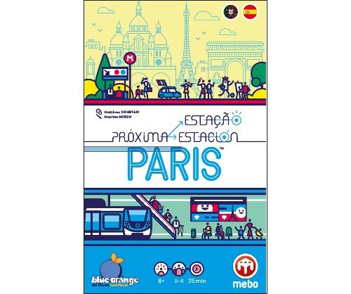 Jogo de Tabuleiro Próxima Estação: Paris - Blue Orange | Mebo Games For Sale