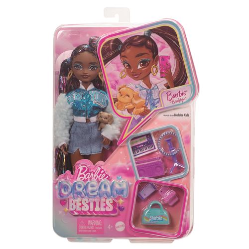 Barbie Dream Besties Boneca Fashion: Brooklin - Mattel Fashion