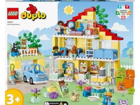 LEGO DUPLO Town 10994 - Casa de Família 3 em 1 Cheap