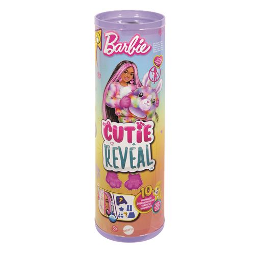 Barbie Cutie Reveal Color Dream Series: Coelho Cor-de-Rosa - Mattel Supply