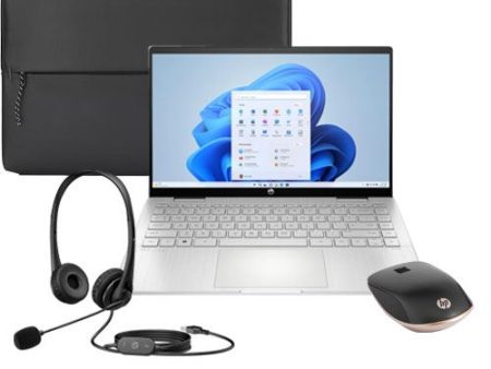 Computador Portátil HP Pavilion x360 2 em 1 14-ek1021np | 14   | i5-1335U | 16GB | 512GB SSD + Sleeve HP 14   + Rato Bluetooth HP + Auscultadores HP G2 For Cheap