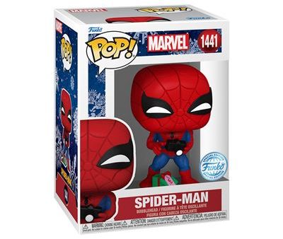 Funko Pop! Figura de Vinyl Marvel : Spider-Man with Open Gift - 1441 Discount