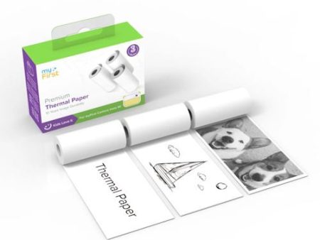 Recarga myFirst Camera Papel Térmico para Insta Wi e Insta 2 - Pack 3 Rolos Online Sale