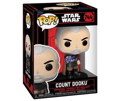 Funko Pop! Figura de Vinyl com Cabeça Oscilante Star Wras: Count Dooku - 744 Online