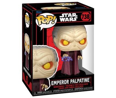 Funko Pop! Figura de Vinyl com Cabeça Oscilante Star Wars: Emperor Palpatine - 738 Cheap