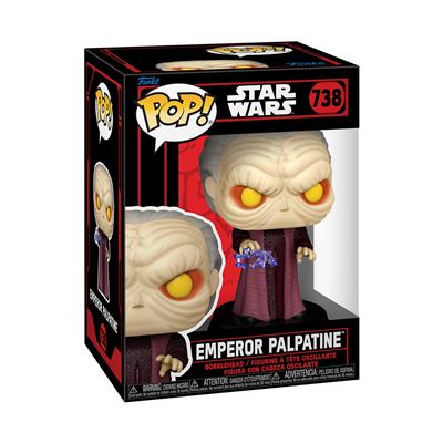 Funko Pop! Figura de Vinyl com Cabeça Oscilante Star Wars: Emperor Palpatine - 738 Cheap