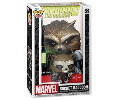 Funko Pop! Comic Covers Figura de Vinyl Marvel Guardians Of The Galaxy: Rocket Raccoon - 59 | Exclusivo Fnac Sale