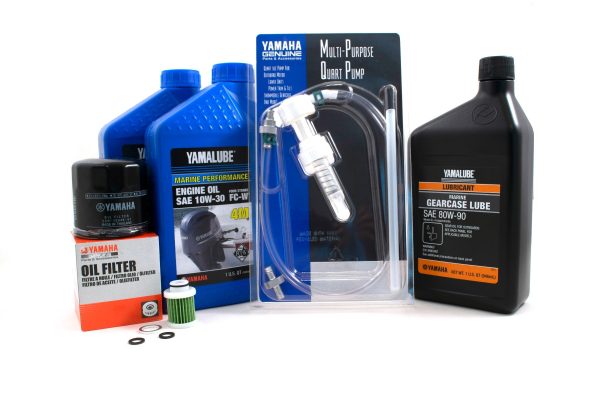 Yamaha 20 Hour Service Maintenance Kit - Yamalube 10W-30 - F25C - 2016-Current on Sale