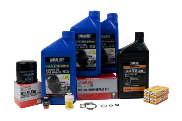 Yamaha 300 Hour Service Maintenance Kit - Yamalube 10W-30 - F60 TJR TLR - 2005 Fashion