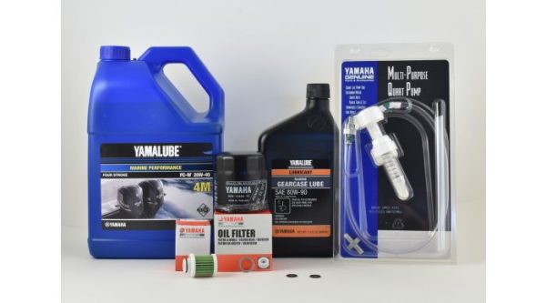 Yamaha 20 Hour Service Maintenance Kit - Yamalube 20W-40 - F90 - 2006-Current Discount