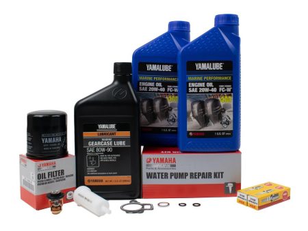 Yamaha 300 Hour Service Maintenance Kit-Yamalube 20W-40- F25 - 1998 1999 For Cheap