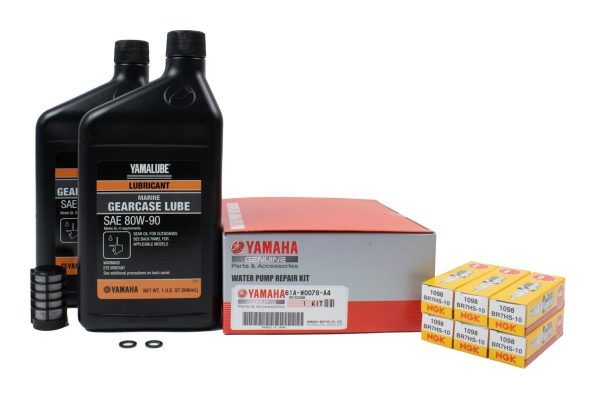 Yamaha 100 Hour Service Maintenance Kit w  Cooling - V150 2-Stroke - 2000-2008 For Sale