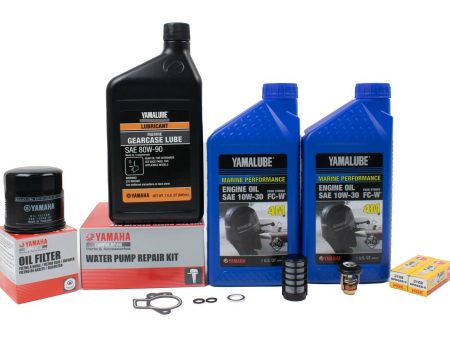 Yamaha 300 Hour Service Maintenance Kit - Yamalube 10W-30 - T25 - 2009-2019 For Discount