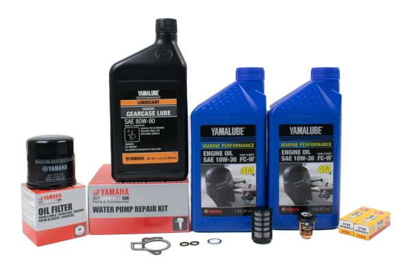 Yamaha 300 Hour Service Maintenance Kit - Yamalube 10W-30 - T25 - 2009-2019 For Discount