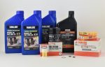 Yamaha 100 Hour Service Maintenance Kit with Cooling - Yamalube 20W-40 - F60 - 2005 Fashion