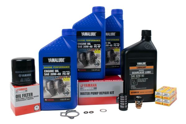 Yamaha 300 Hour Service Maintenance Kit - Yamalube 20W-40 - T60 - 2003-2004 Hot on Sale