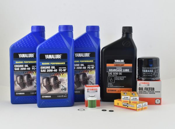 Yamaha 100 Hour Service Maintenance Kit - Yamalube 20W-40 - T50 - 2006-Current Hot on Sale