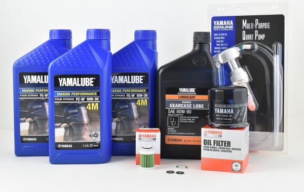 Yamaha 20 Hour Service Maintenance Kit - Yamalube 10W-30 - T60 - 2006-Current Online Hot Sale