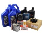 Yamaha 100 Hour Service Maintenance Kit with Cooling - Yamalube 20W-40 - F250 3.3L V6 - 2005 Hot on Sale