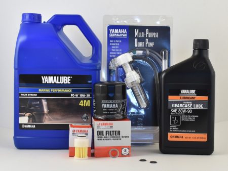 Yamaha 20 Hour Service Maintenance Kit - Yamalube 10W-30 - F115 - 2000-2005 For Sale