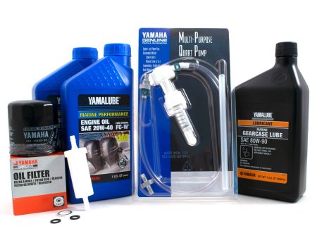 Yamaha 20 Hour Service Maintenance Kit - Yamalube 20W-40 - F25 - 1998-1999 Sale