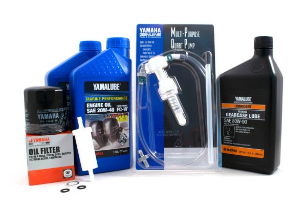 Yamaha 20 Hour Service Maintenance Kit - Yamalube 20W-40 - F25 - 1998-1999 Sale