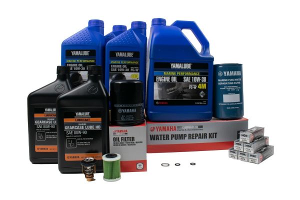 Yamaha 300 Hour Service Maintenance Kit - Yamalube 10W-30 - F225 F250 F300 4.2L V6 - All Models Sale