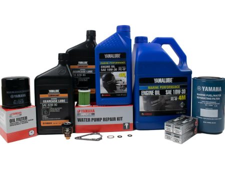 Yamaha 300 Hour Service Maintenance Kit - Yamalube 10W-30 - F150 - 2006-Current ( See Models ) Discount