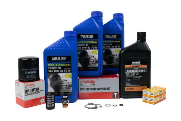 Yamaha 300 Hour Service Maintenance Kit - Yamalube 10W-30 - F60 - 2002-2004 Online Hot Sale