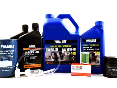 Yamaha 20 Hour Service Maintenance Kit - Yamalube 20W-40 - F175 F200 2.8L - All Models For Sale