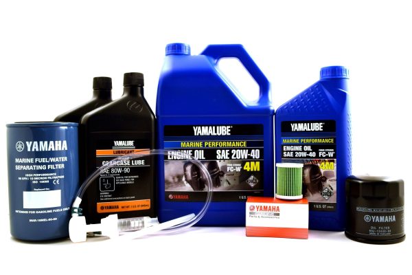 Yamaha 20 Hour Service Maintenance Kit - Yamalube 20W-40 - F175 F200 2.8L - All Models For Sale