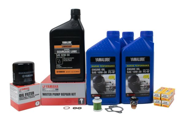 Yamaha 300 Hour Service Maintenance Kit - Yamalube 10W-30 - T60 - 2007-Current Online