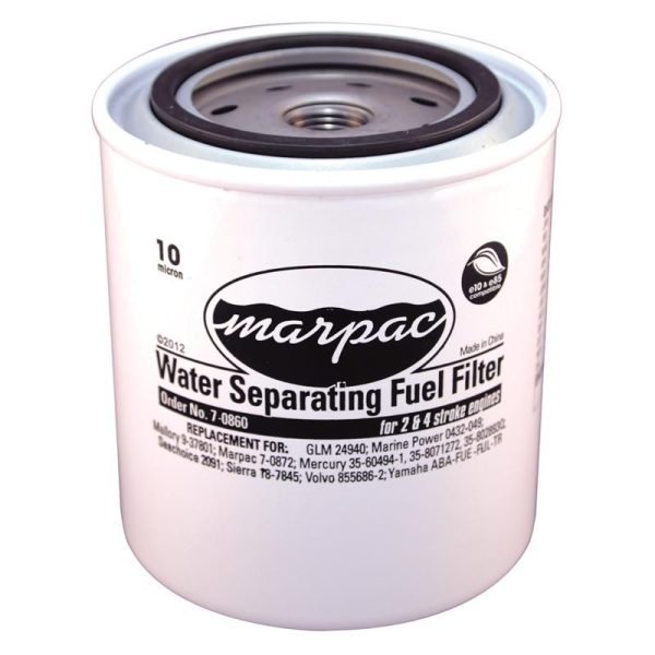 Marpac 7-0860 - Fuel Water Separating Filter - 10 Micron Online Hot Sale