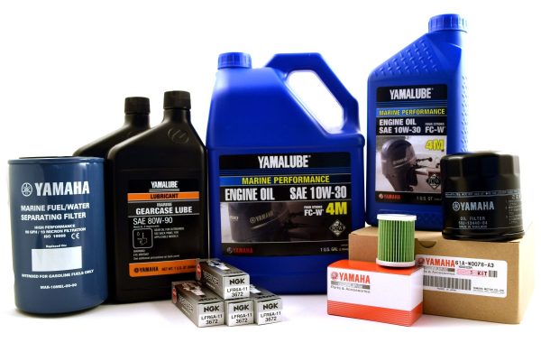 Yamaha 100 Hour Service Maintenance Kit with Cooling - Yamalube 10W-30 - F175 F200 2.8L - All Models Supply