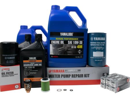 Yamaha 300 Hour Service Maintenance Kit - Yamalube 10W-30 - VF200 VF225 VF250 SHO - 2009 Online Hot Sale