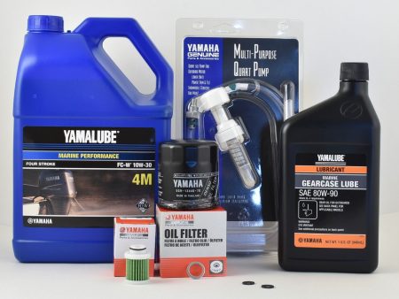 Yamaha 20 Hour Service Maintenance Kit - Yamalube 10W-30 - F115 - 2006-Current Supply