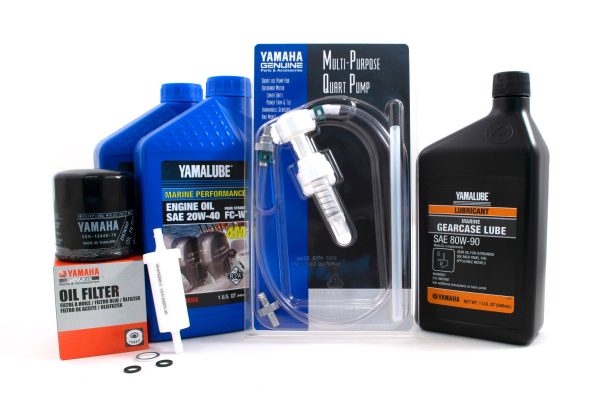 Yamaha 20 Hour Service Maintenance Kit - Yamalube 20W-40 - F25 - 2000-2004 Cheap