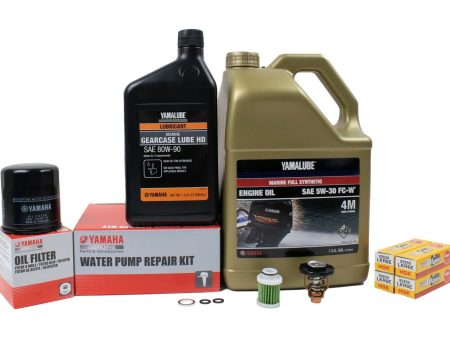 Yamaha 300 Hour Service Maintenance Kit With HD Gear Lube-Yamalube 5W-30 Synthetic- VF115 SHO - All Models Fashion